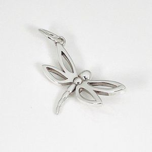 Tiffany Dragonfly Insect Charm or Pendant in Sterling Silver